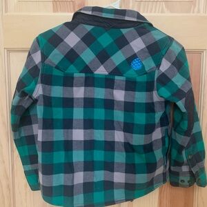 Stio plaid coat zipper sz 8